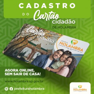 Cadastro do Cartão Cidadão